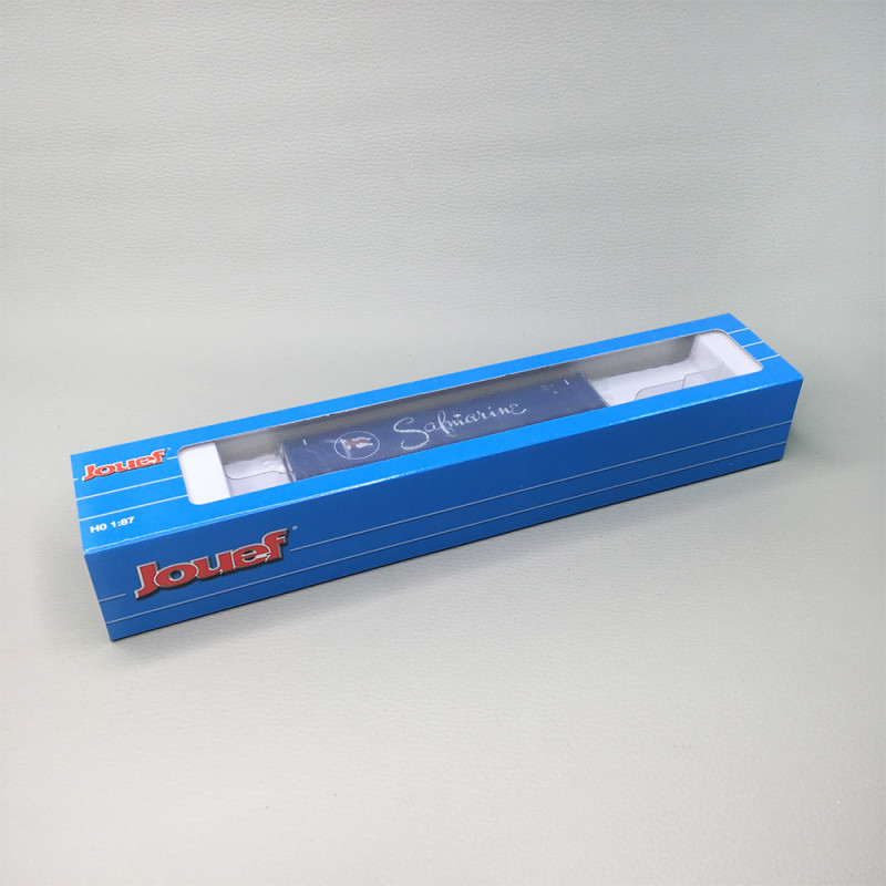 Wagon porte-conteneurs Sgnss, conteneur 45 pieds "Safmarine", CEMAT, Ep. VI, JOUEF HJ6329, HO 1/87