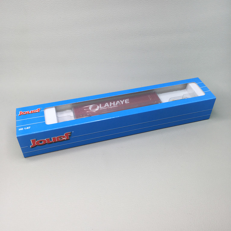 Wagon porte-conteneurs Sgnss, conteneur 45 pieds "Lahaye", CEMAT, Ep. VI, JOUEF HJ6330, HO 1/87