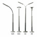 56 lampadaires non fonctionnels -N-1/160 -FALLER 272453