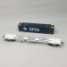 Wagon porte-conteneurs Sgnss, conteneur 45 pieds "DFDS", gris, Ep. VI, RIVAROSSI HR6704, HO 1/87