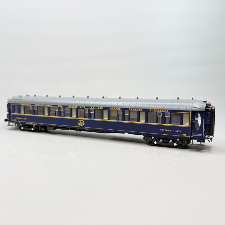 Voiture-lits Lx 20 (METRO), N°3479, bleue, CIWL, Ep. IIIb, LSMODELS 49235, HO 1/87