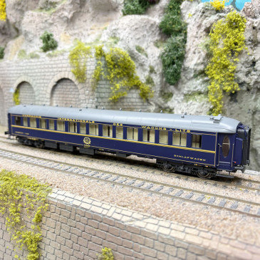 Voiture-lits Lx (METRO MD), N°71 83 70-40 118-1, bleue, CIWL, Ep. IVa, LSMODELS 49244, HO 1/87