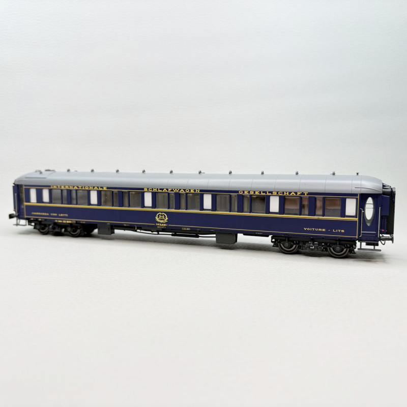 Voiture-lits Lx (METRO MD), N°71 83 70-40 118-1, bleue, CIWL, Ep. IVa, LSMODELS 49244, HO 1/87