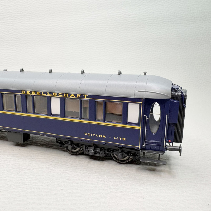 Voiture-lits Lx (METRO MD), N°71 83 70-40 118-1, bleue, CIWL, Ep. IVa, LSMODELS 49244, HO 1/87