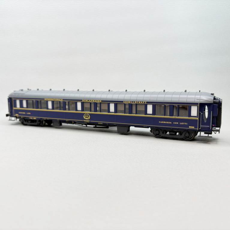 Voiture-lits Lx 16 (EIC), N°61 87 70-41 210-3, bleue, CIWL, Ep. IVa, LSMODELS 49243, HO 1/87
