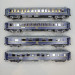 Coffret 7 voitures "Le Train Bleu" 1954, CIWL, Ep. III, MODELS WORLD MW1005, HO 1/87