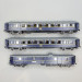 Coffret 7 voitures "Le Train Bleu" 1954, CIWL, Ep. III, MODELS WORLD MW1005, HO 1/87