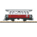 Voiture voyageurs N°116, rouge et blanc, Jagsttalbahn, Ep. IV, LGB 33205, G 1/22.5