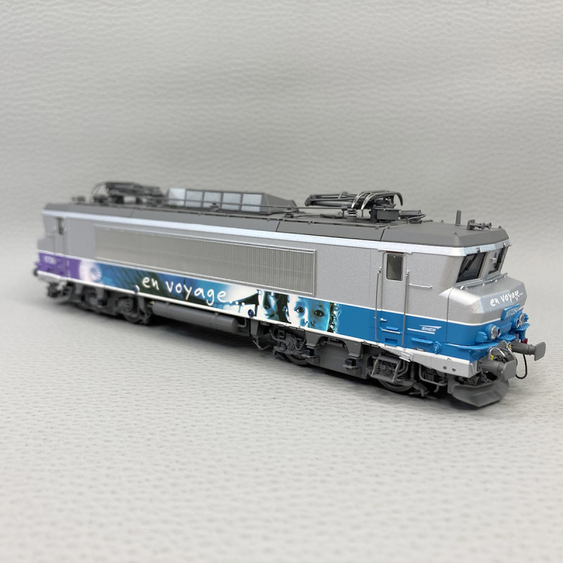 Locomotive électrique BB 7284, "En Voyage", Casquette, SNCF, Ep. VI, LSMODELS 10205, HO 1/87