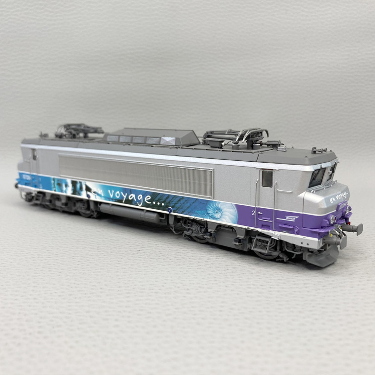 Locomotive électrique BB 7284, "En Voyage", Casquette, SNCF, Ep. VI, LSMODELS 10205, HO 1/87