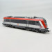 Locomotive électrique tricourant BB 36013, "Bonnencontre", rouge/argent, SNCF, Ep. VI, JOUEF HJ2479, HO 1/87