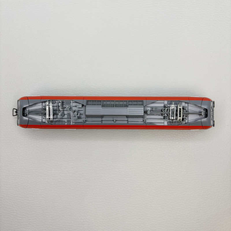 Locomotive électrique tricourant BB 36013, "Bonnencontre", rouge/argent, SNCF, Ep. VI, JOUEF HJ2479, HO 1/87