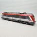 Locomotive électrique tricourant BB 36013, "Bonnencontre", rouge/argent, SNCF, Ep. VI, JOUEF HJ2479, HO 1/87