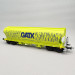 Wagon-trémie céréales, parois arrondies, vert fluo, GATX, Ep. VI, RIVAROSSI HR6690, HO 1/87