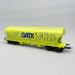 Wagon-trémie céréales, parois arrondies, vert fluo, GATX, Ep. VI, RIVAROSSI HR6690, HO 1/87