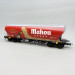 Wagon-trémie à céréales, parois rondes, "Mahou", RENFE, Ep. V, ELECTROTREN HE6090, HO 1/87