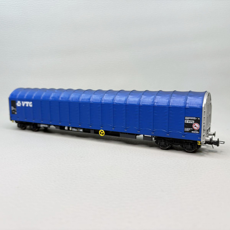 Wagon bâché type Rils, bleu, VTG, AAE Cargo, Ep. V-VI, RIVAROSSI HR6717, HO 1/87