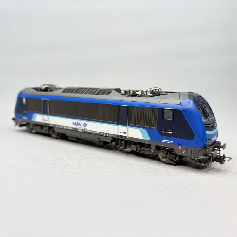 Locomotive électrique 490 010, ex BB 36000, Akiem/MÁV, livrée bleue, Ep. VI, RIVAROSSI HR2995, HO 1/87