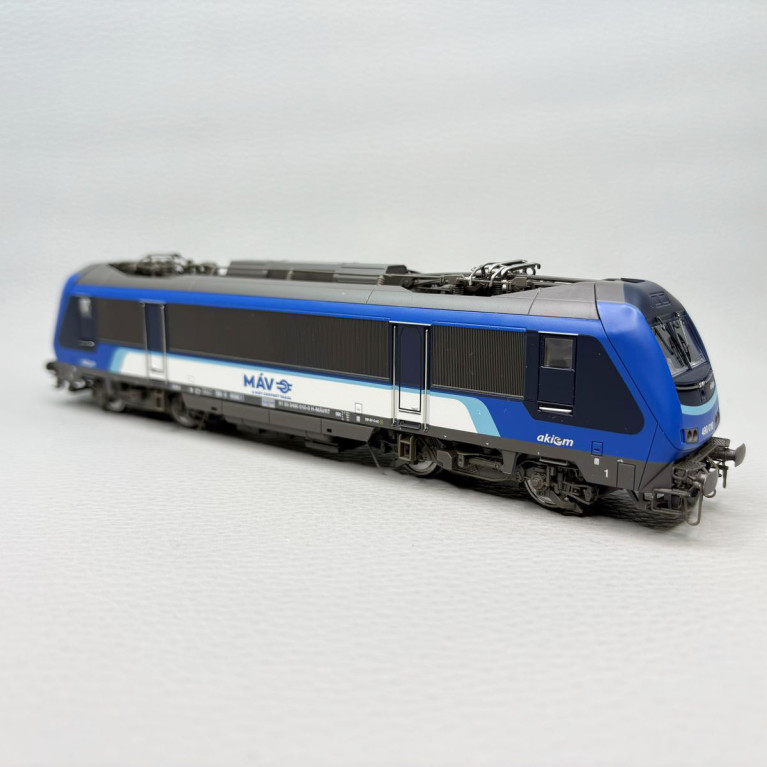 Locomotive électrique 490 010, ex BB 36000, Akiem/MÁV, livrée bleue, Ep. VI, RIVAROSSI HR2995, HO 1/87