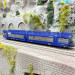 Porte-voitures Laeks 63C, "Hispanauto", modernisé, livrée bleue, Transfesa, Ep. VI, ELECTROTREN HE6100, HO 1/87
