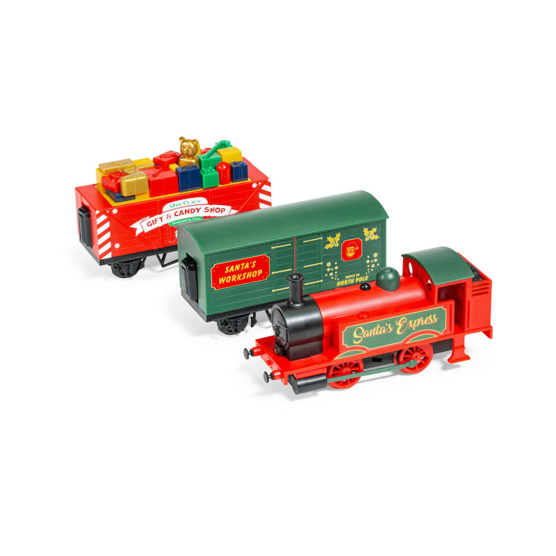 Coffret train express du Père Noël, batterie rechargeable, Playtrains, HORNBY R9363M, OO 1/76