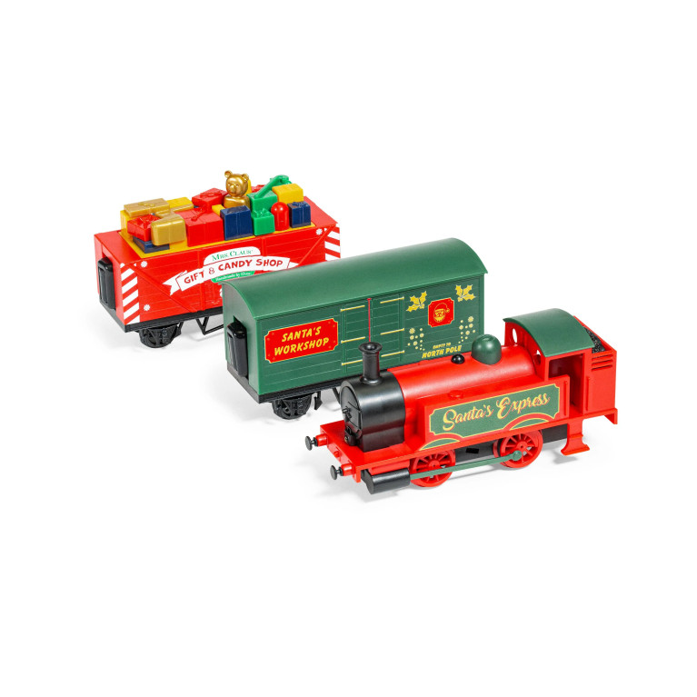 Coffret train express du Père Noël, batterie rechargeable, Playtrains, HORNBY R9363M, OO 1/76