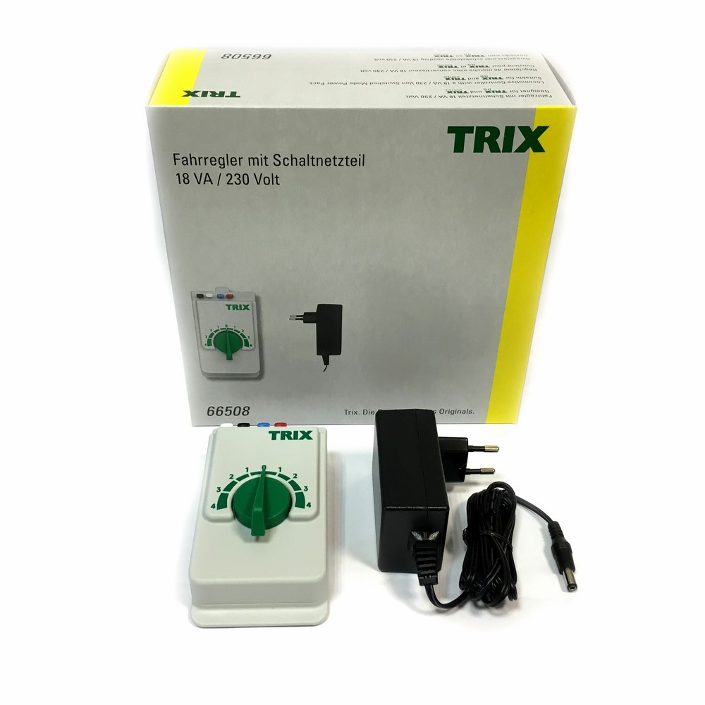 Transformateur avec régulateur - Trix 66508 - et sortie accessoires 18VA