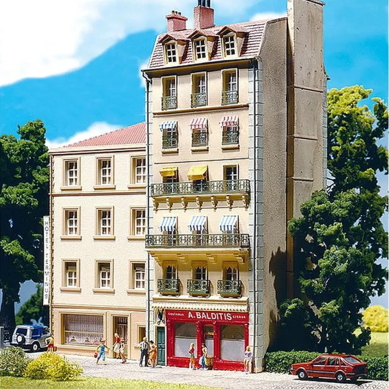 Immeuble de ville - Faller 191121 - HO 1/87