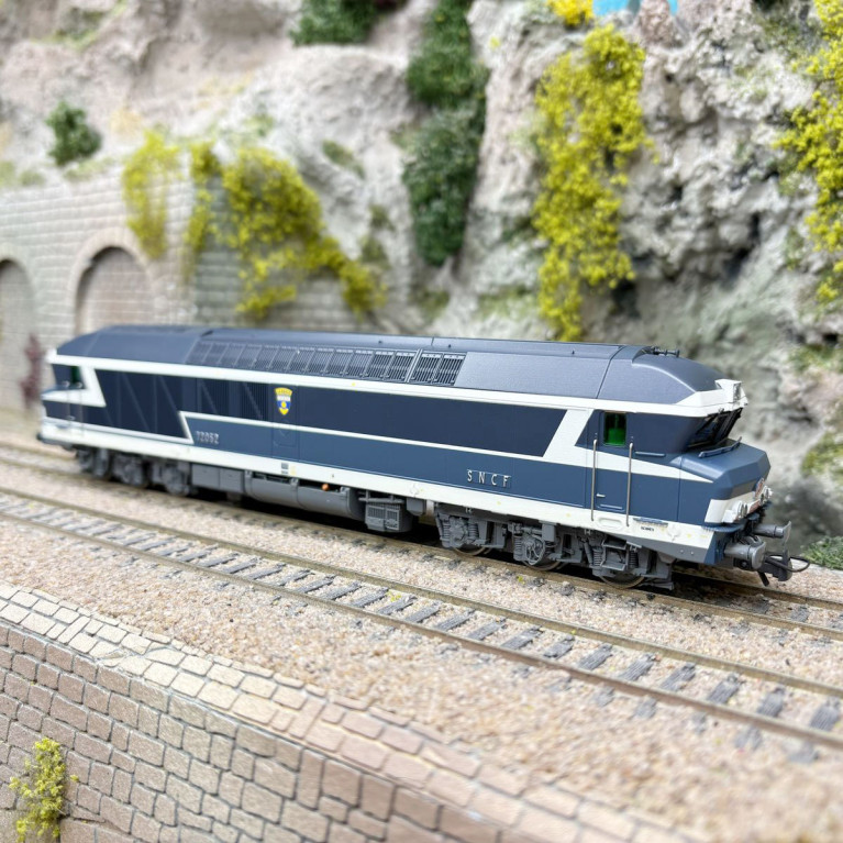 Locomotive diesel CC 72052, "La Baule", SNCF, Ep. IV, ROCO 7300097, HO 1/87