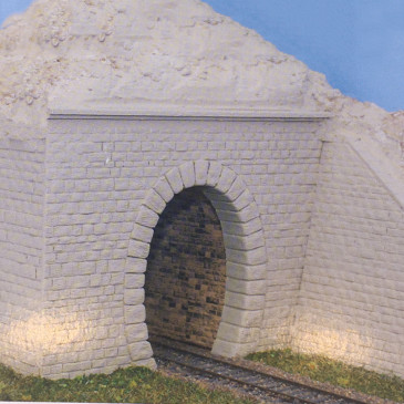 2 entrées de tunnel à une voie - HO 1/87 - SAI 300