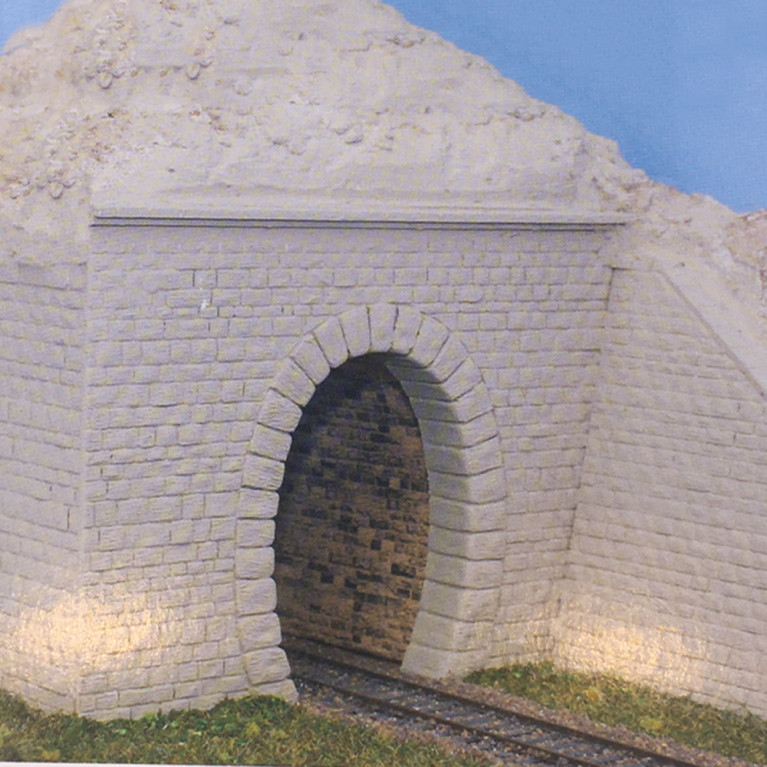 2 entrées de tunnel à une voie - HO 1/87 - SAI 300