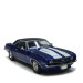 Chevrolet Camaro SS, bleu foncé métallisé, noir, blanc, 1969 - BREKINA 18381 - HO 1/87