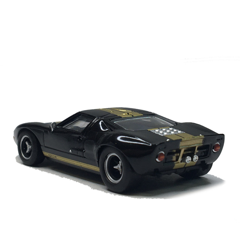 Ford GT 40, noir, or, 1966 - BREKINA 18552 - HO 1/87