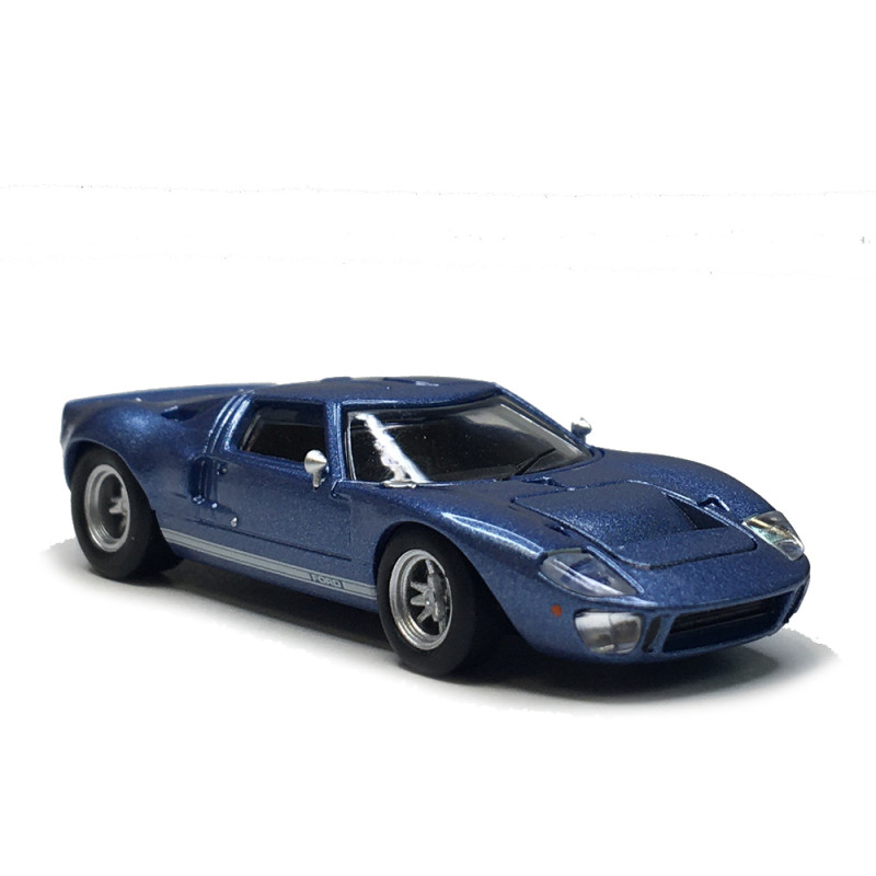 Ford GT 40, bleu métallisé, 1966 - BREKINA 18553 - HO 1/87