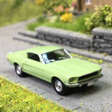 Ford Mustang Fastback, vert, 1968 - BREKINA 19620 - HO 1/87