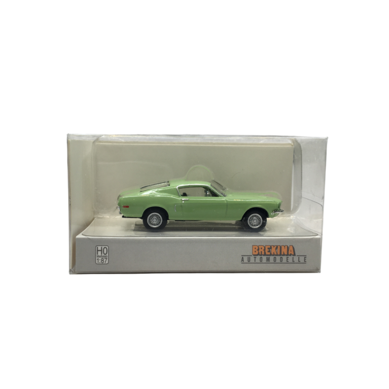 Ford Mustang Fastback, vert, 1968 - BREKINA 19620 - HO 1/87