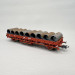Wagon plat type Klms, chargement bobines de fil métallique, SNCF, Ep. IV, ROCO 6600300, HO 1/87