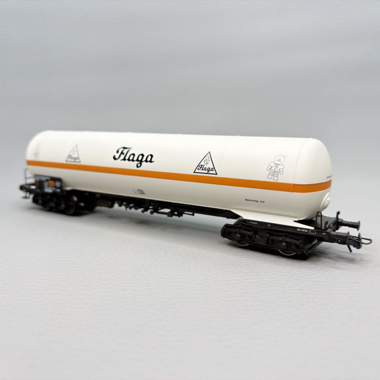 Wagon-citerne à gaz sous pression "Flaga", type Zags, DB, Ep. IV, ROCO 6600176, HO 1/87