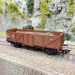 Wagon-tombereau à bords hauts type Omm 37, chargé de ferraille, DB, Ep. III, MARKLIN 46014, HO 1/87