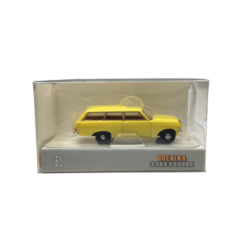 Opel Rekord B Caravan, jaune, 1965 - BREKINA 20475 - HO 1/87