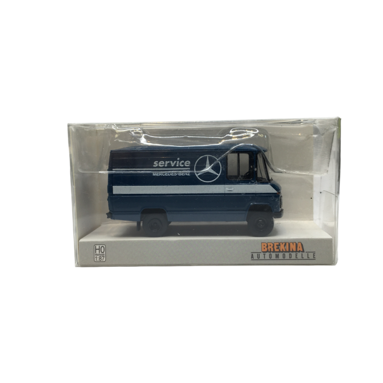 Mercedes Benz L 406D, MB service, 1977 - BREKINA 36869 - HO 1/87
