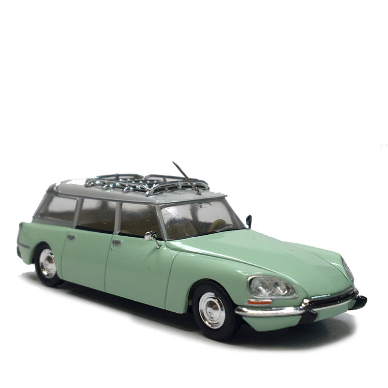 Citroën ID 21, break, vert, gris, 1968 - SAI 2867 - HO 1/87
