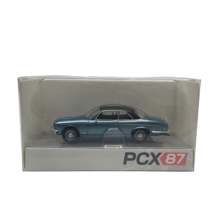 Jaguar XJ-C, bleu, noir, 1973 - PCX 871571 - HO 1/87