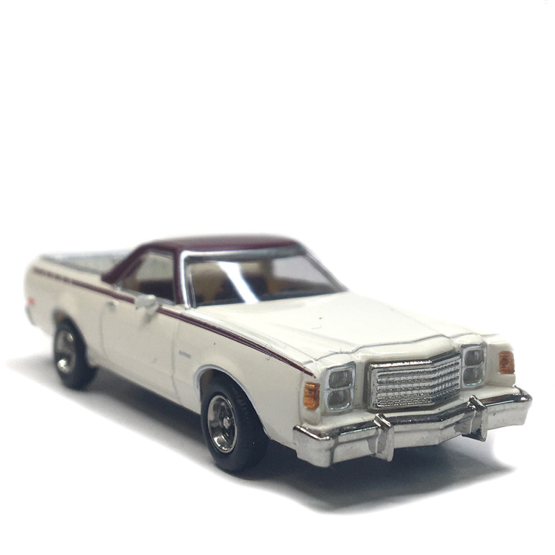 Ford Ranchero, last edition, blanc, rouge, 1979 - BREKINA 18234 - HO 1/87