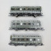 Coffret 3 voitures à compartiments C3 pr 11 et C pr 21, DRG, Ep. II, ROCO 6200254, HO 1/87