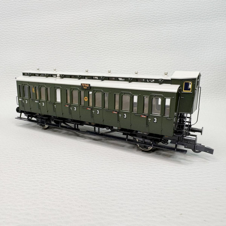 Coffret 3 voitures à compartiments C3 pr 11 et C pr 21, DRG, Ep. II, ROCO 6200254, HO 1/87