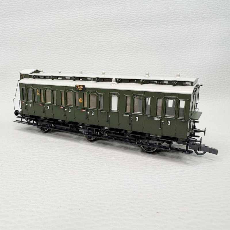Coffret 3 voitures à compartiments C3 pr 11 et C pr 21, DRG, Ep. II, ROCO 6200254, HO 1/87