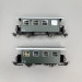 Coffret 2 voitures voyageurs à voie étroite type Bi/s, ÖBB, Ep. IV, ROCO 6240005, HOe 1/87
