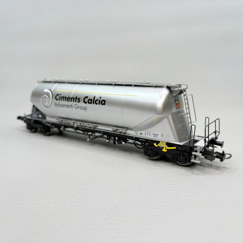 Wagon silo Uacns “Ciments Calcia”, SNCF, Ep. V, PIKO 58439, HO 1/87