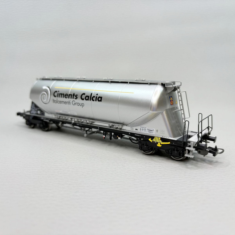 Wagon silo Uacns “Ciments Calcia”, SNCF, Ep. V, PIKO 58439, HO 1/87